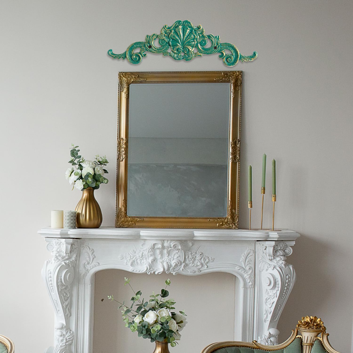 Sungmor Cast Iron Fleur De Lis Wall Decor 1