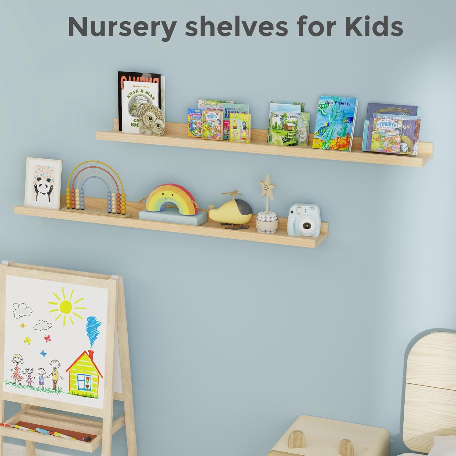 Fun Memories Picture Ledge Shelf Set of 2
