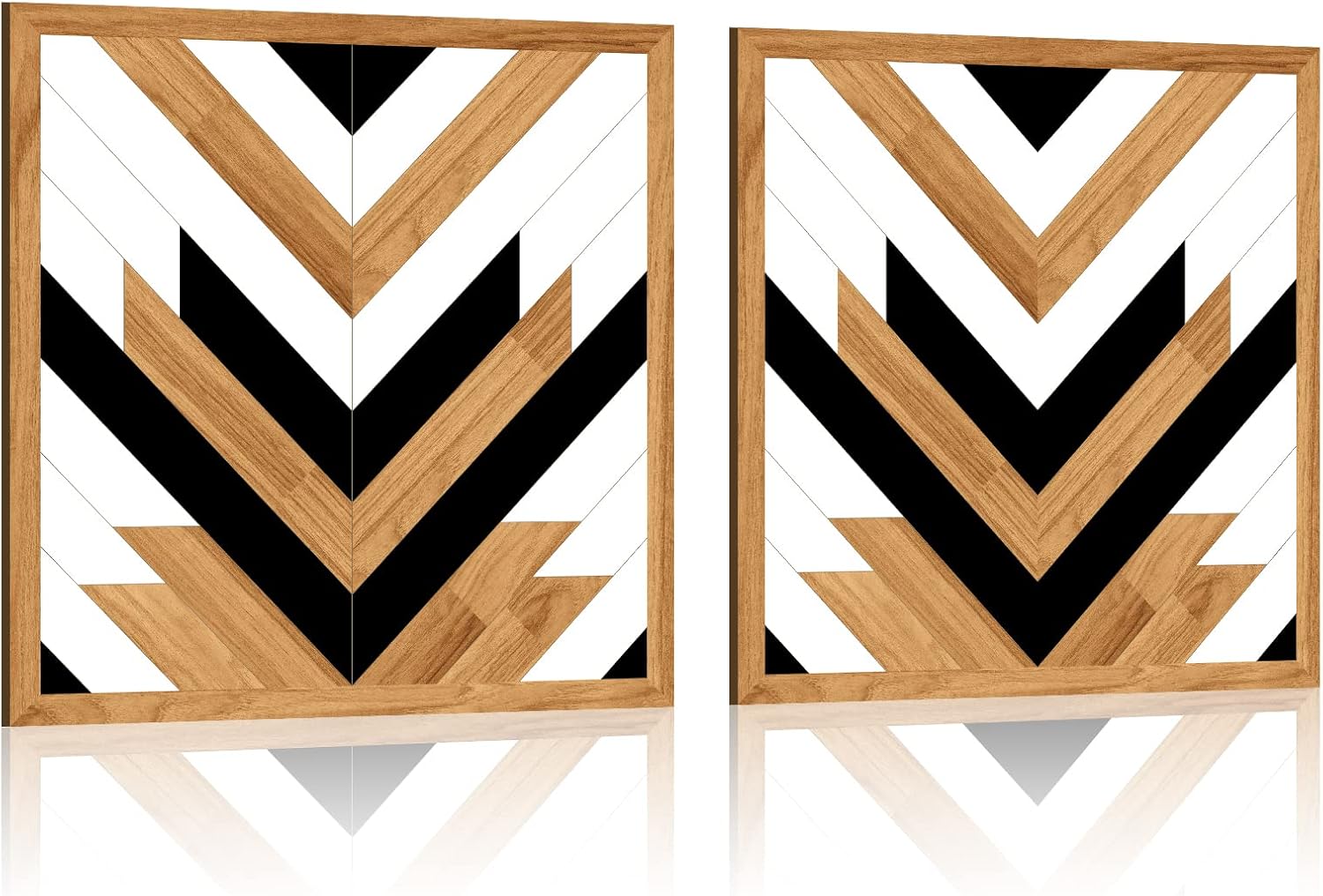 Yulejo 2 Pcs Western Bathroom Decor Aztec Wall Art