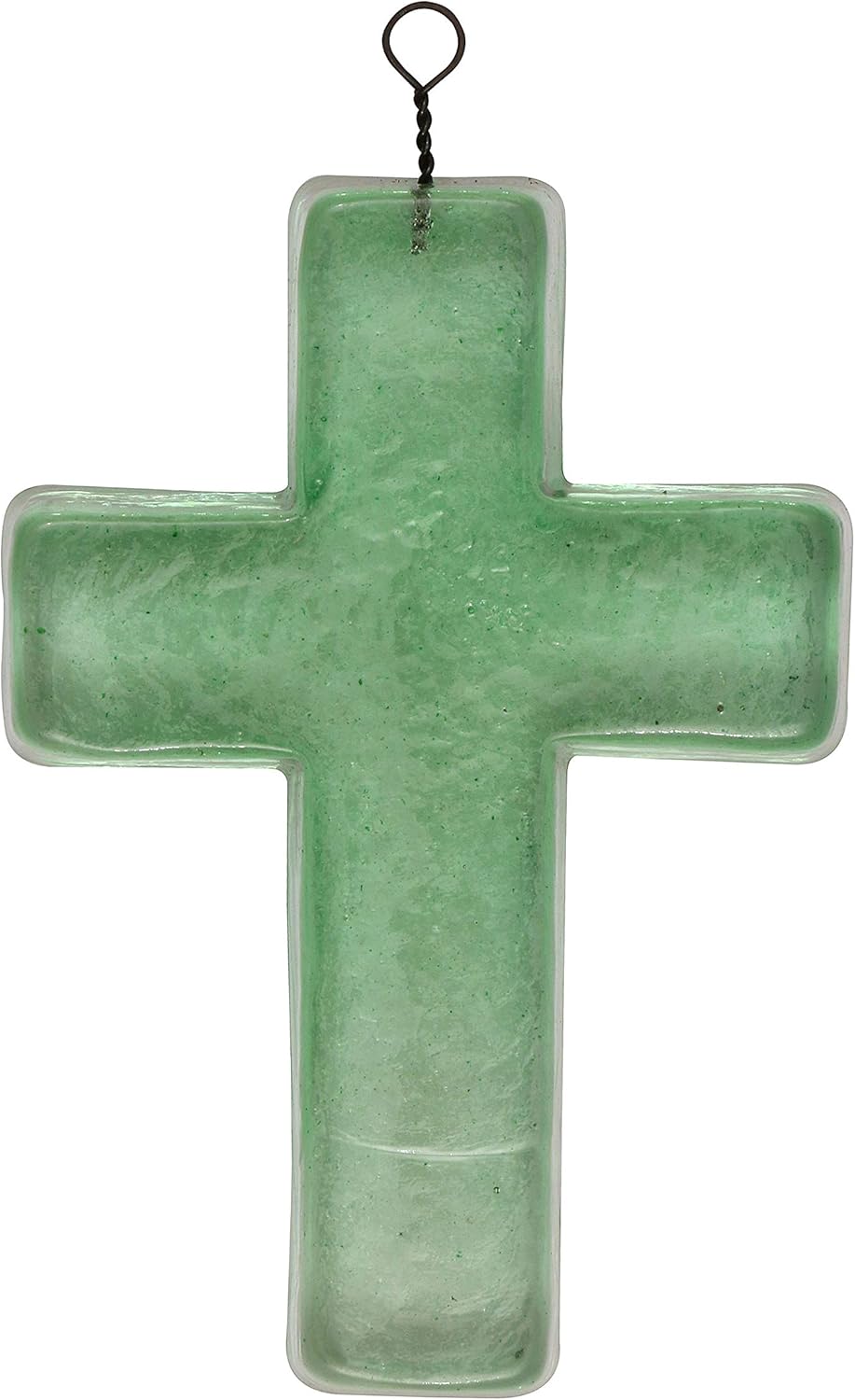 Creative Co Op Recycled Glass Wall Cross