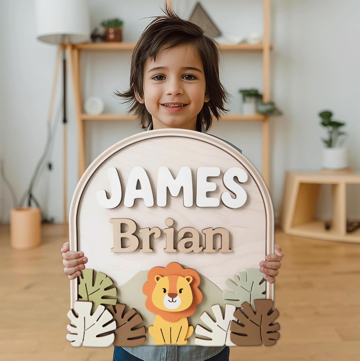 Personalized Baby Name Sign for Nursery Decor