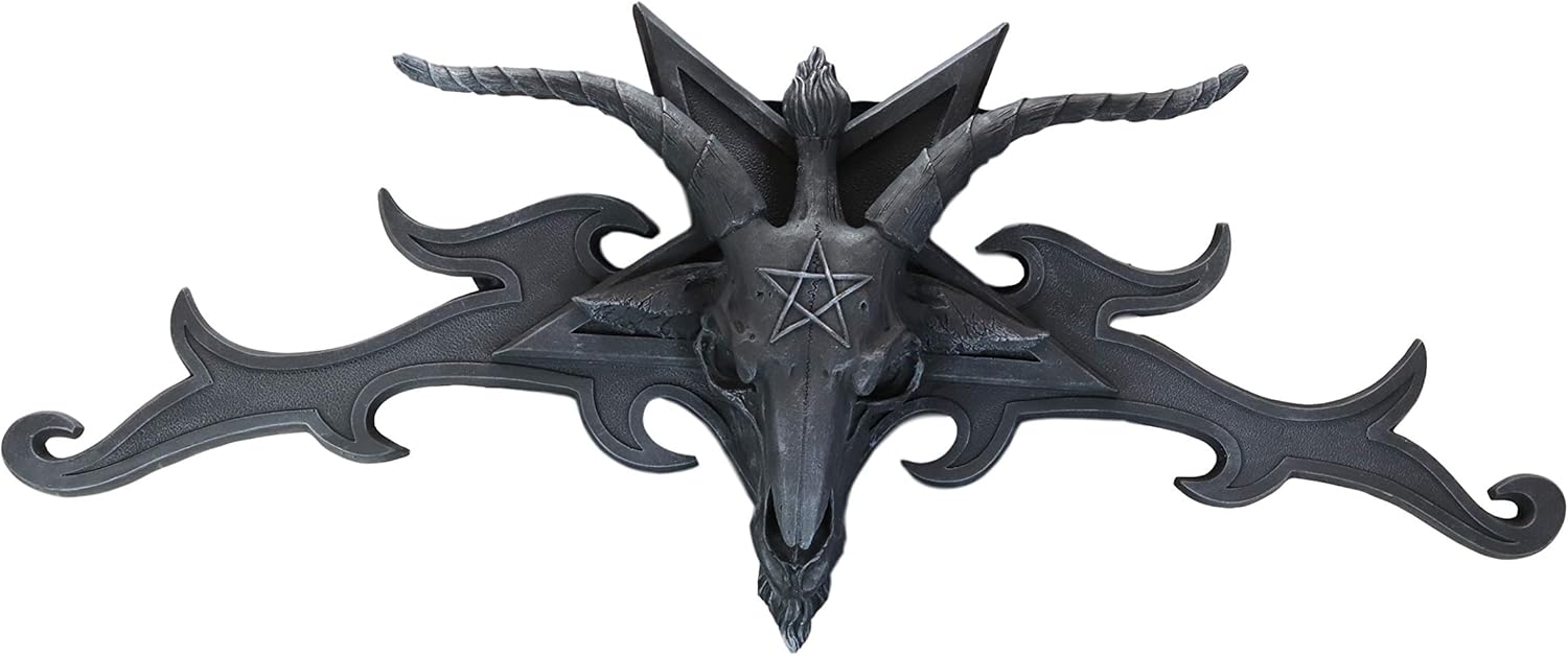 Ebros Large 34 Wide Baphomet Wall Decor Sculpture