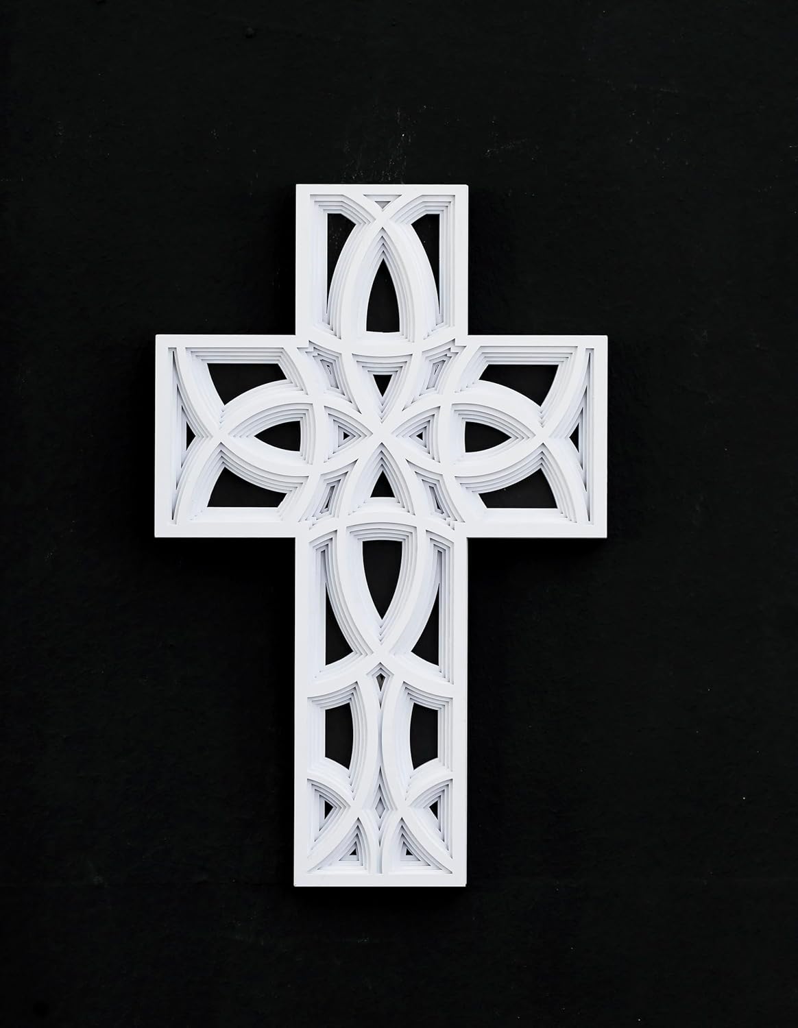 ADAVASYG Wall Cross 3D Layers Cross 14 Inch
