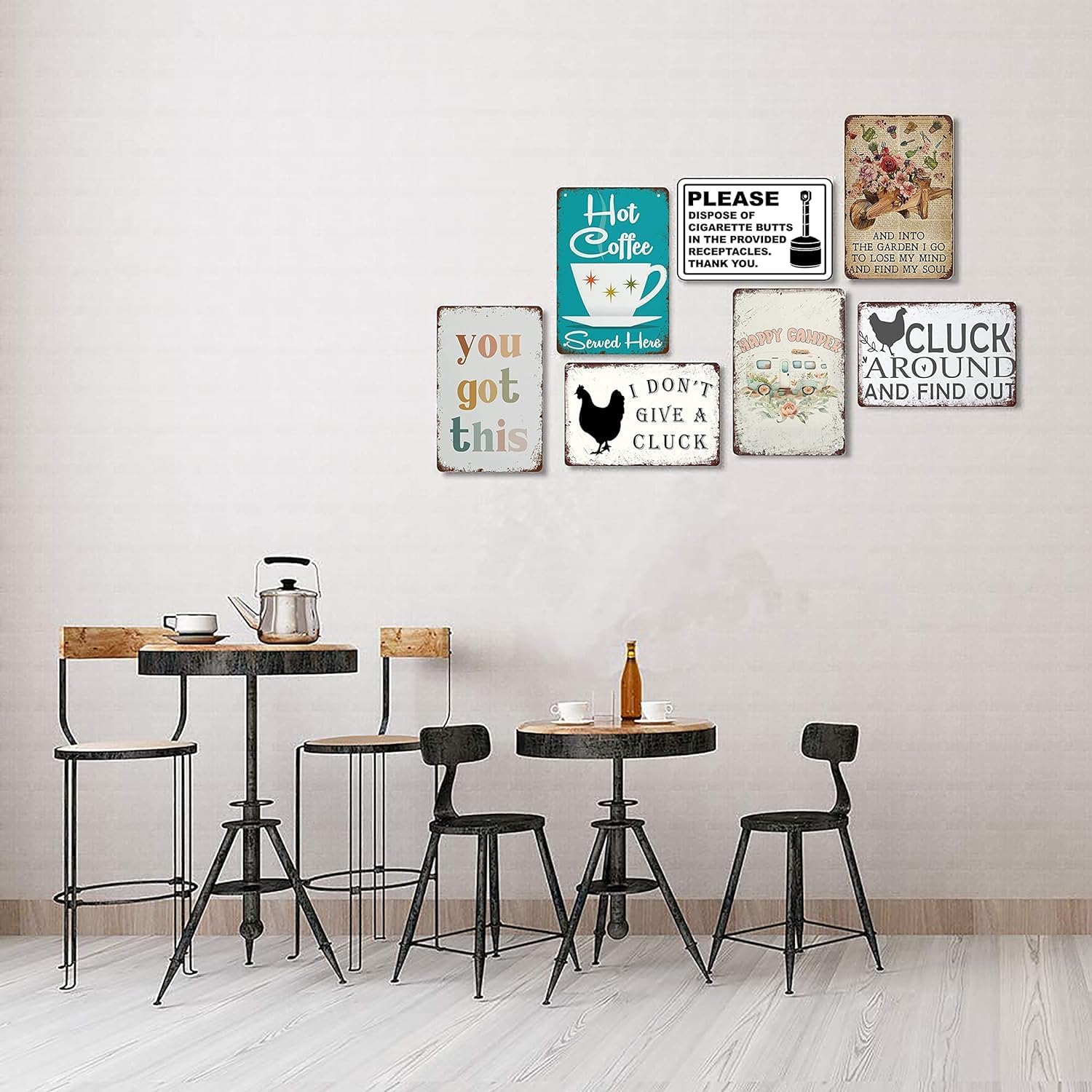 1 John 514 Metal Wall Decor Bible Scripture Sign