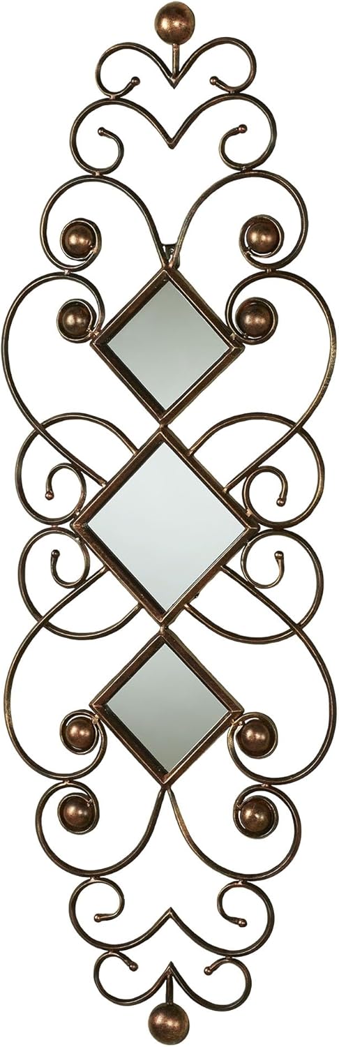 Touch of Class Falena Bronze Scrollwork Wall Sculpture 1