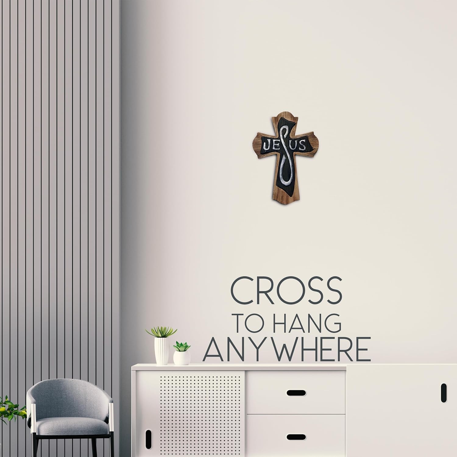 FOUR BEANS Wall Crosses for Home Decor