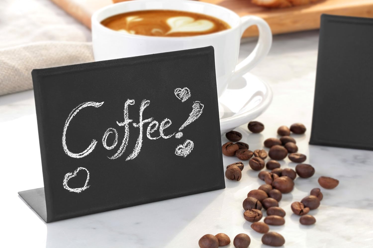 New Star Foodservice 28669 Metal Chalkboards Set of 6