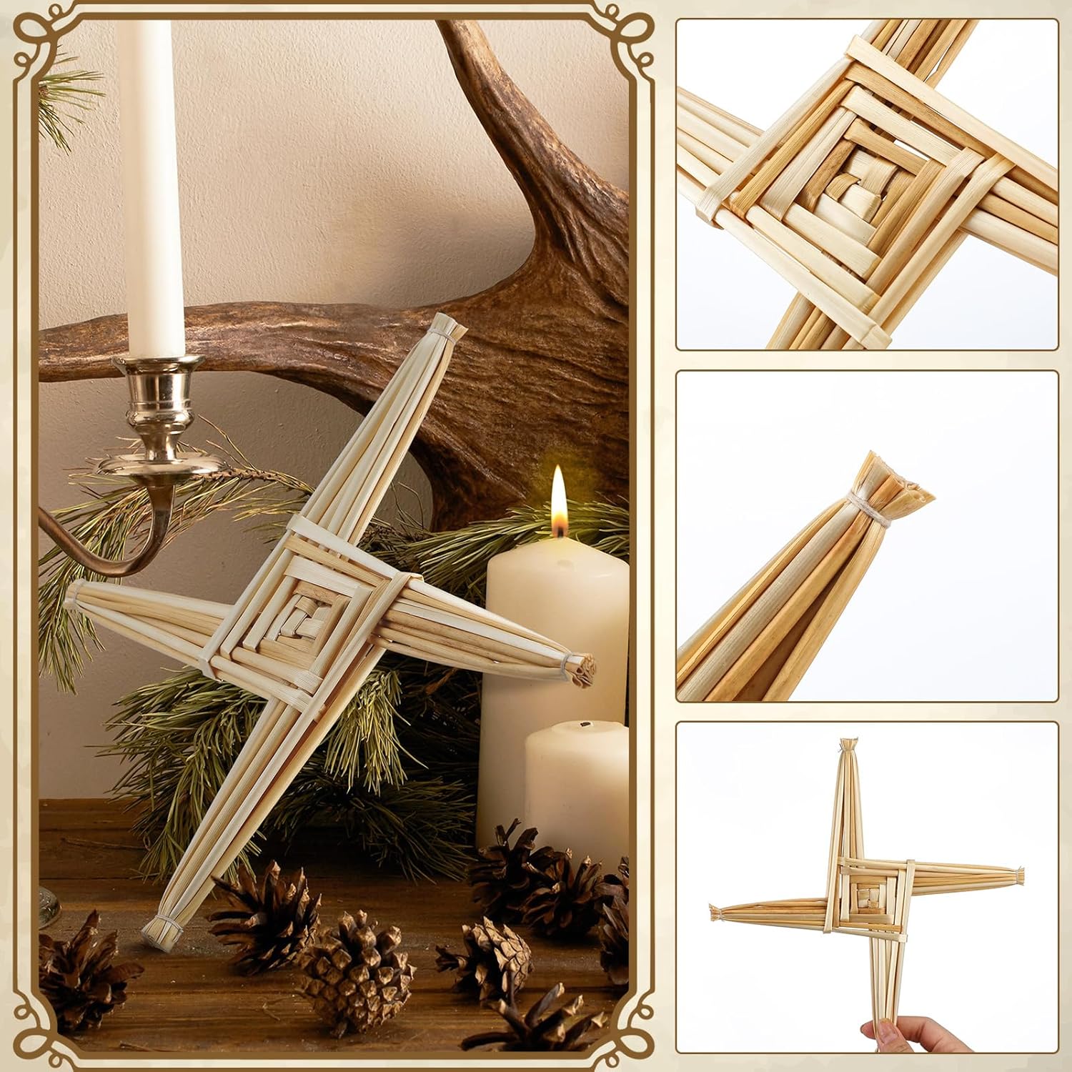 Bucherry St Brigids Wall Cross with History Card