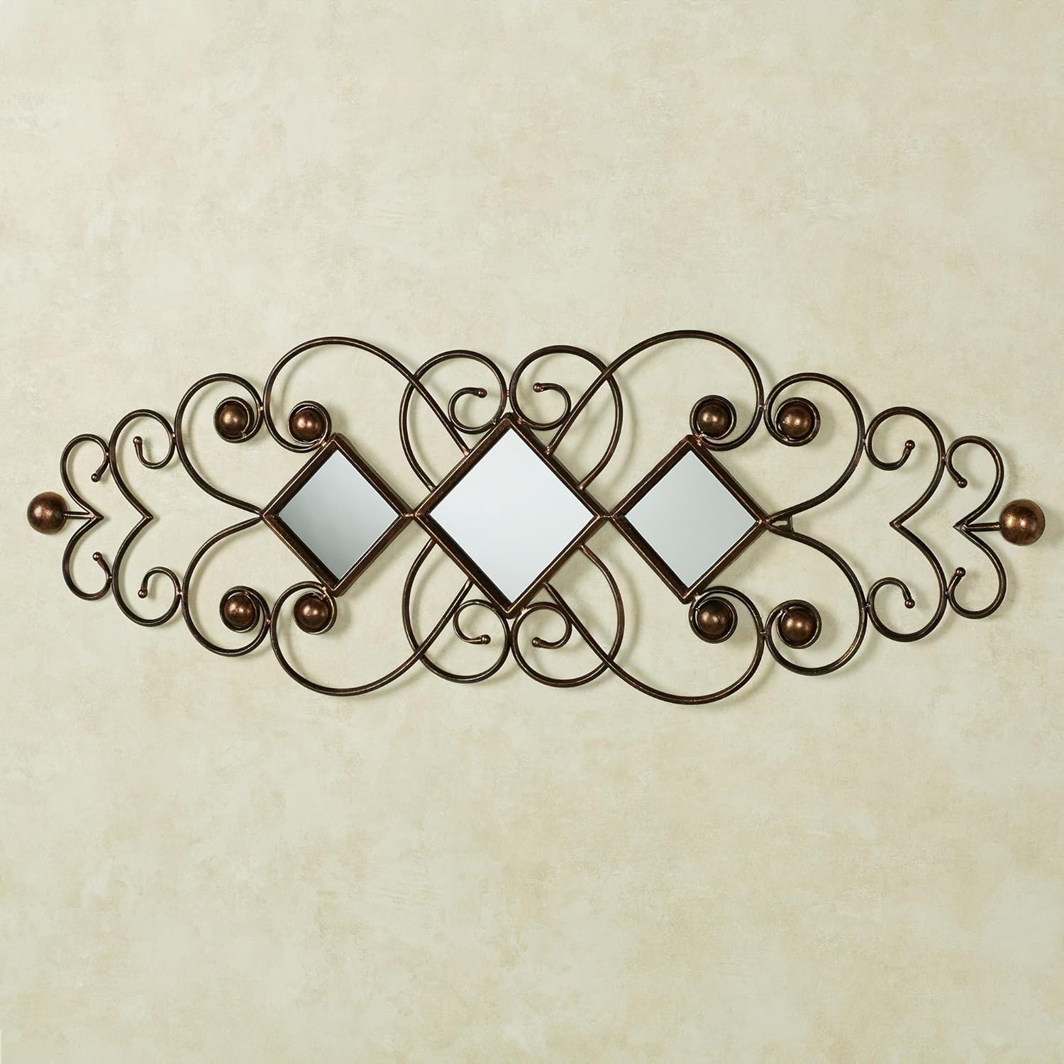 Touch of Class Falena Bronze Scrollwork Wall Sculpture 1