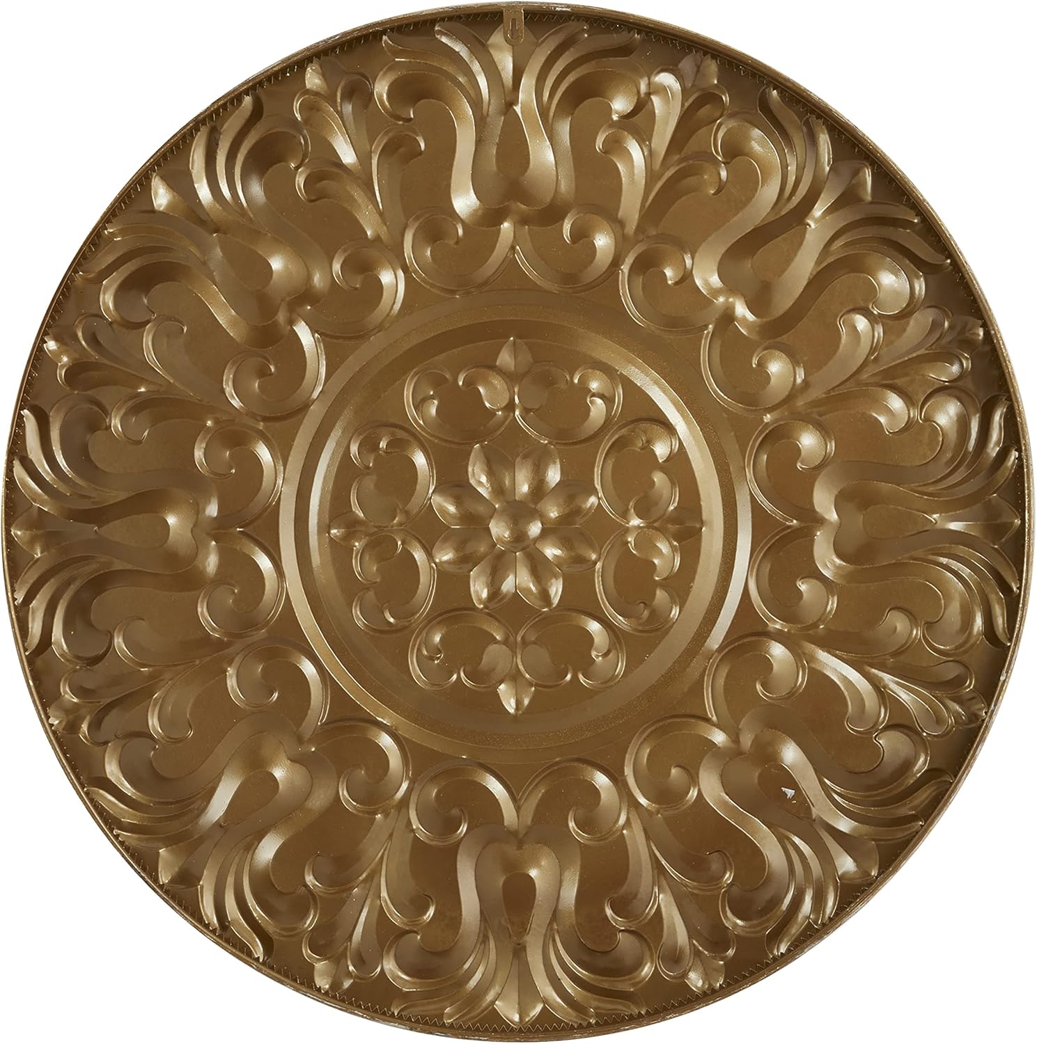 Deco 79 Gold Metal Wall Sculpture 32x2x32 Inch