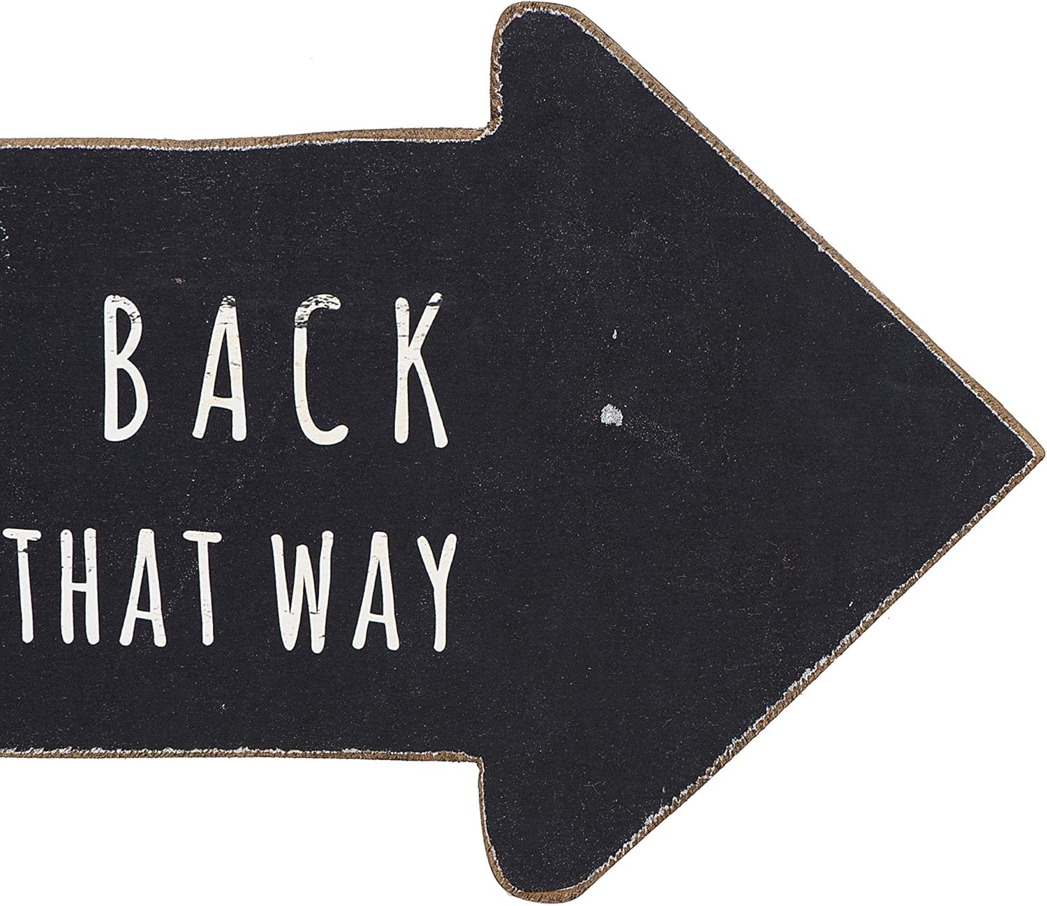 Creative Co Op Wooden Arrow Wall Sign