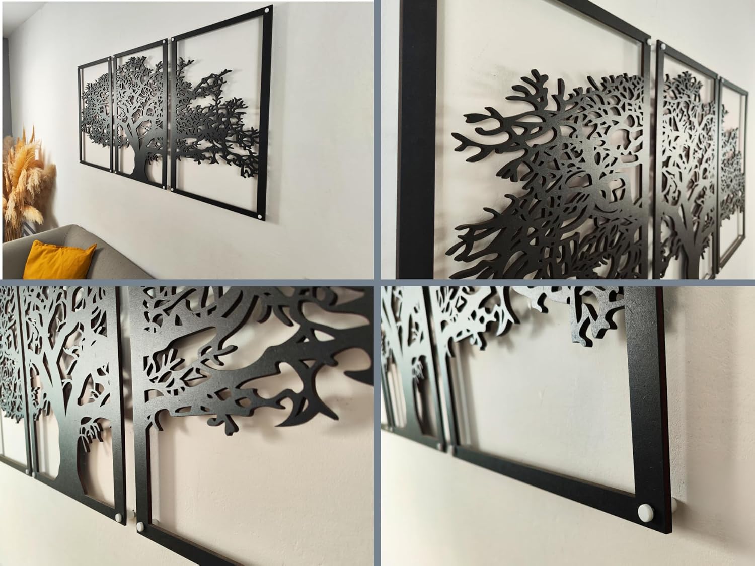 Vailla 3D Wood Wall Art Tree of Life Decor