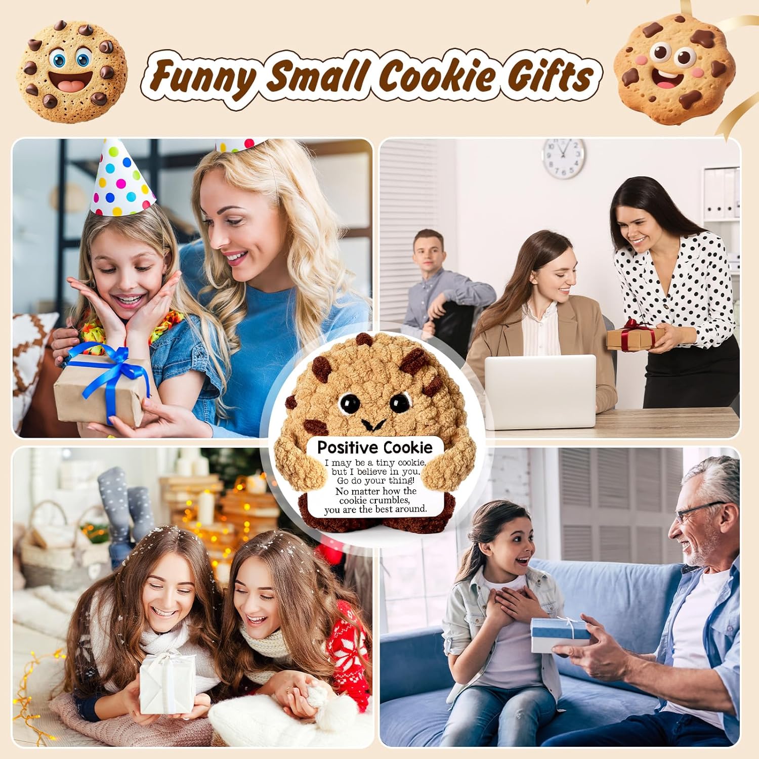 Mini Funny Positive Cookie Gift for All Ages 1