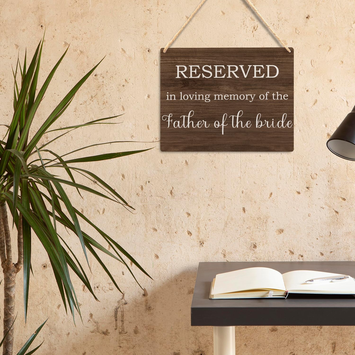 Ryeolo Wedding Memorial Sign for Father of Bride