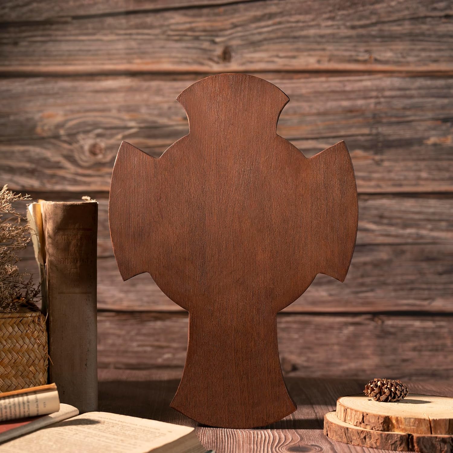 Bgcopper Saint Michael Cross Wall Decor 10 Inch