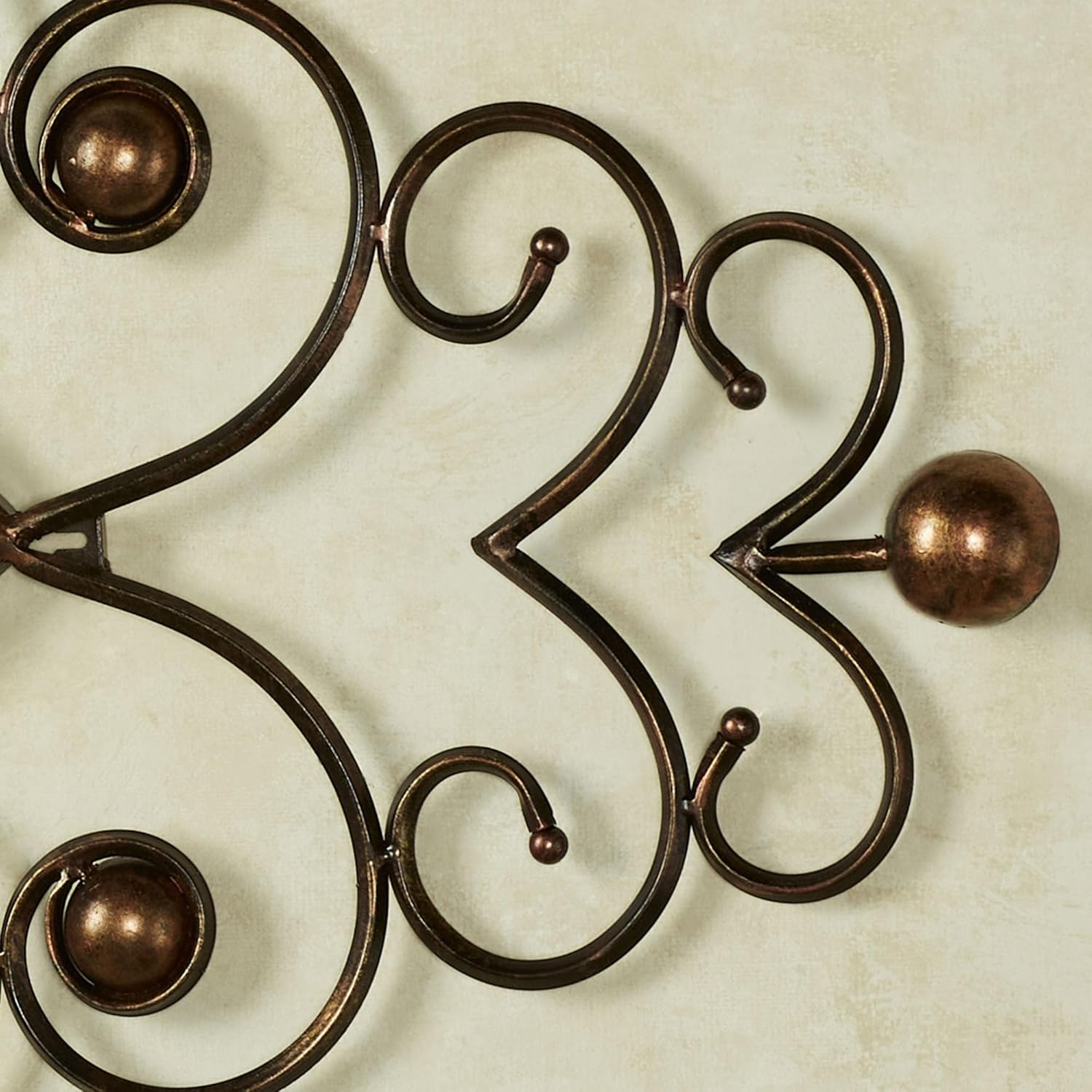 Touch of Class Falena Bronze Scrollwork Wall Sculpture 1