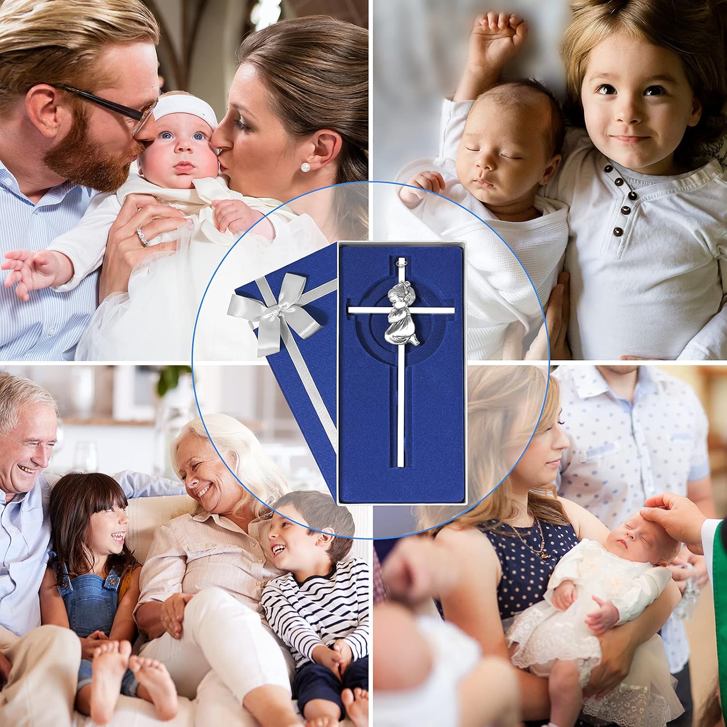 Baby Wall Cross Baptism Gift for Girl