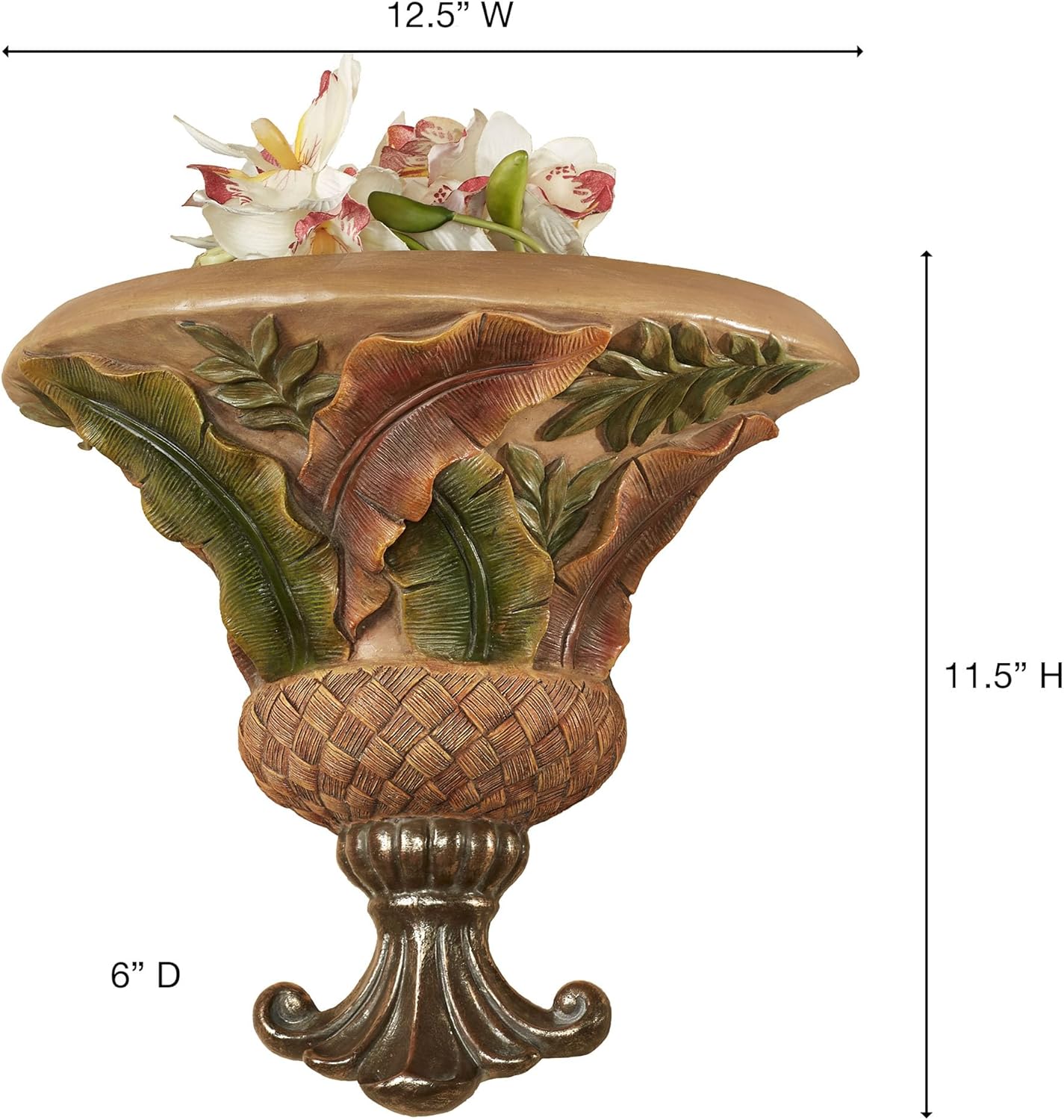 Touch of Class Tahitian Sunrise Wall Shelf