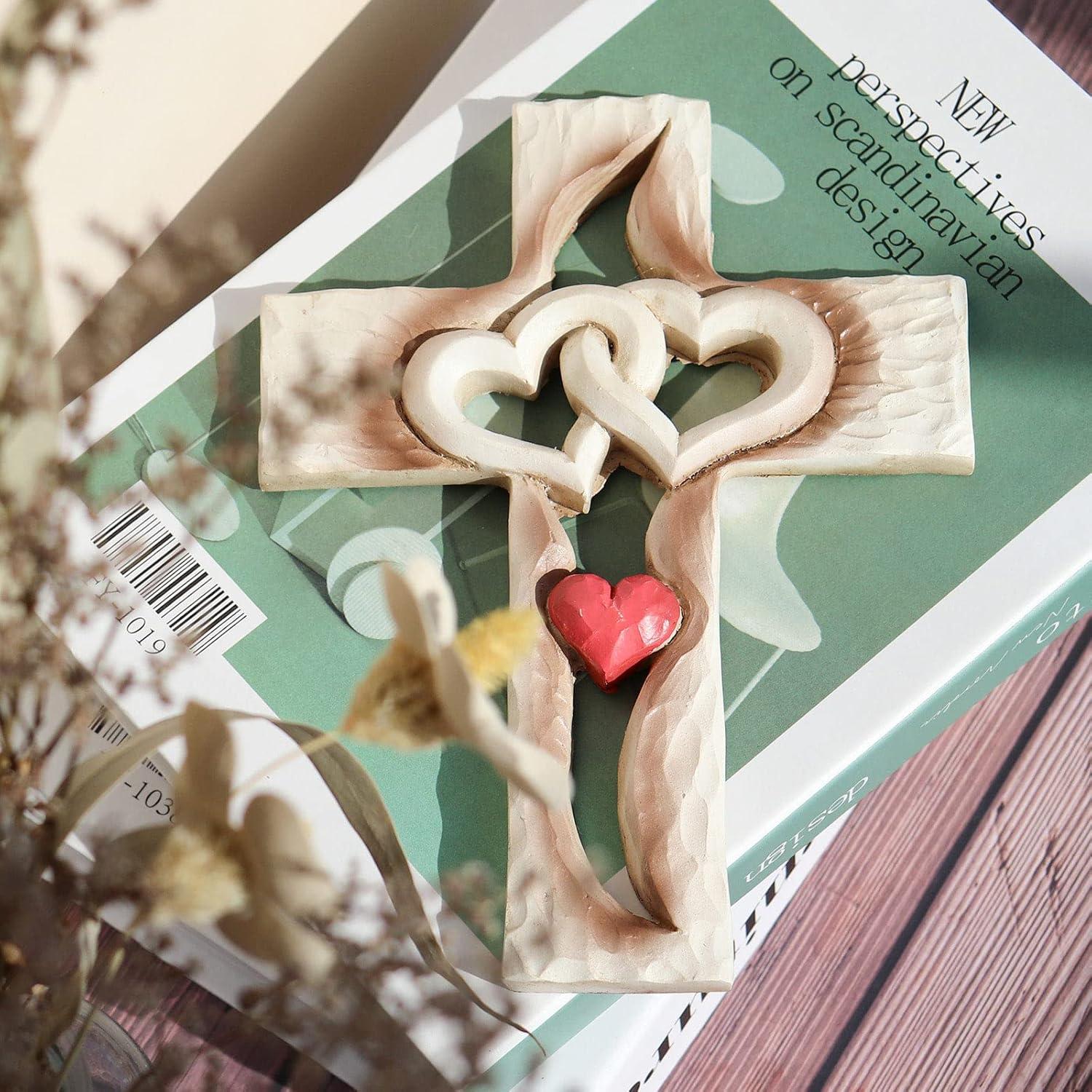 Oooct Carved Cross Wall Decor - 688 x 523 Inch