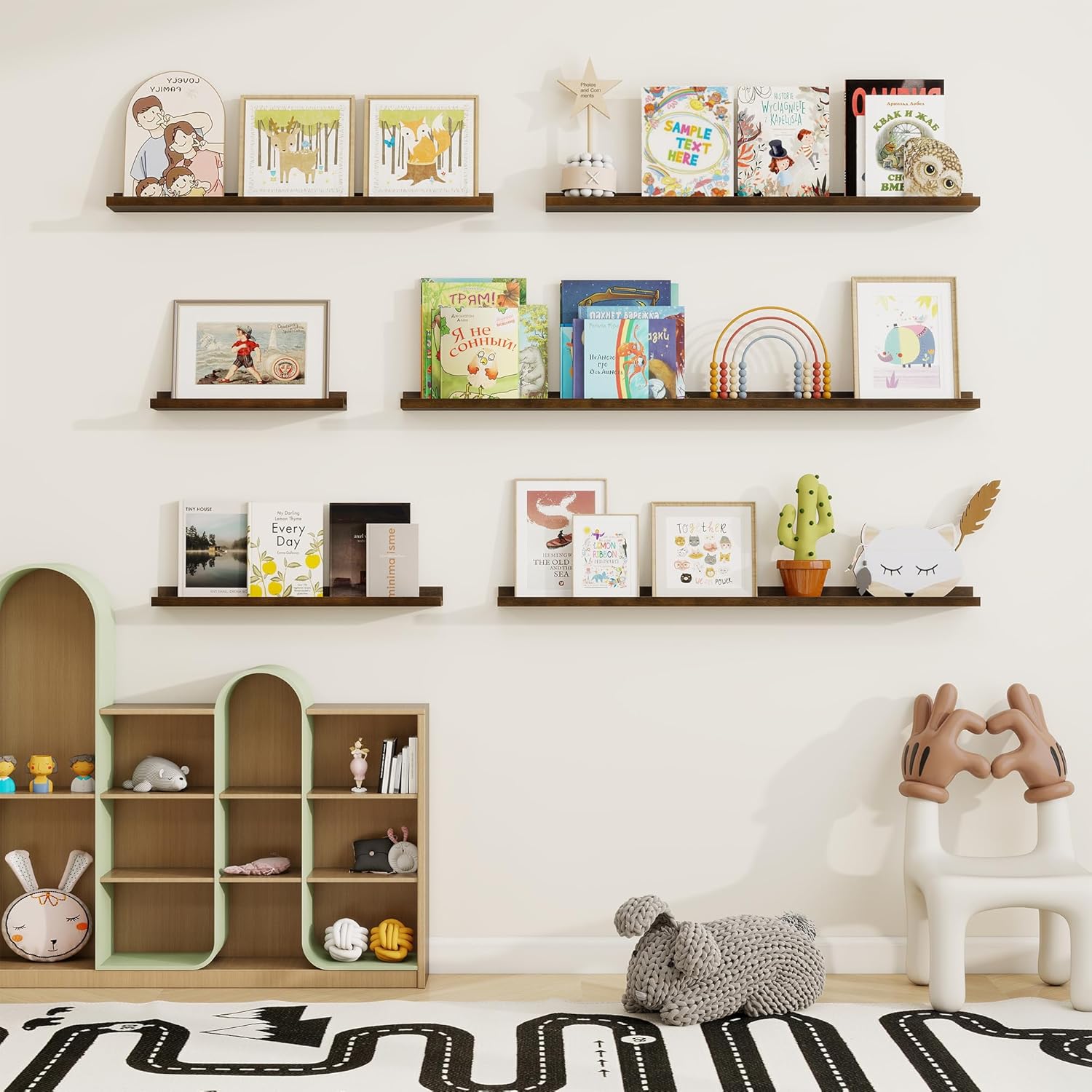 Fun Memories Picture Ledge Shelf Set of 2 1