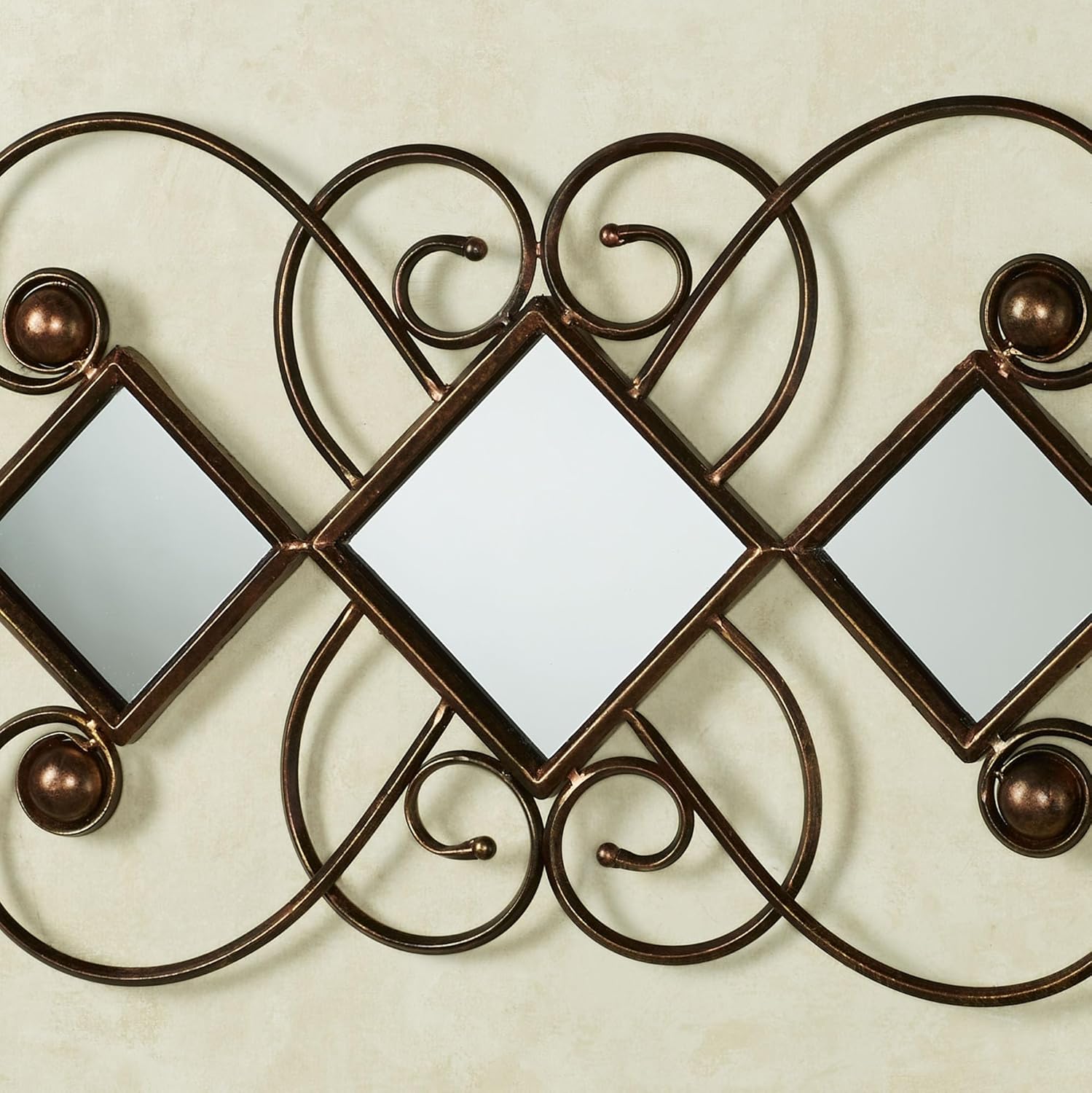 Touch of Class Falena Bronze Scrollwork Wall Sculpture 1