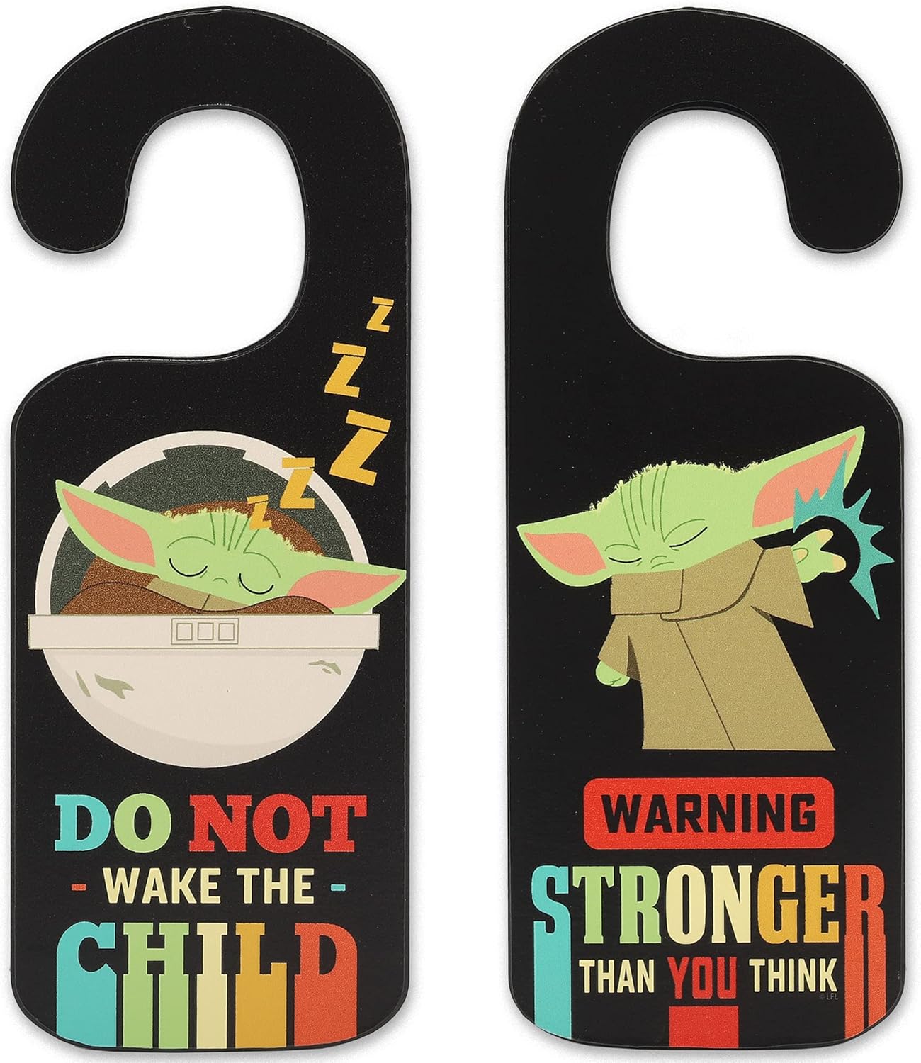 Disney Star Wars Baby Yoda Double Sided Door Hanger
