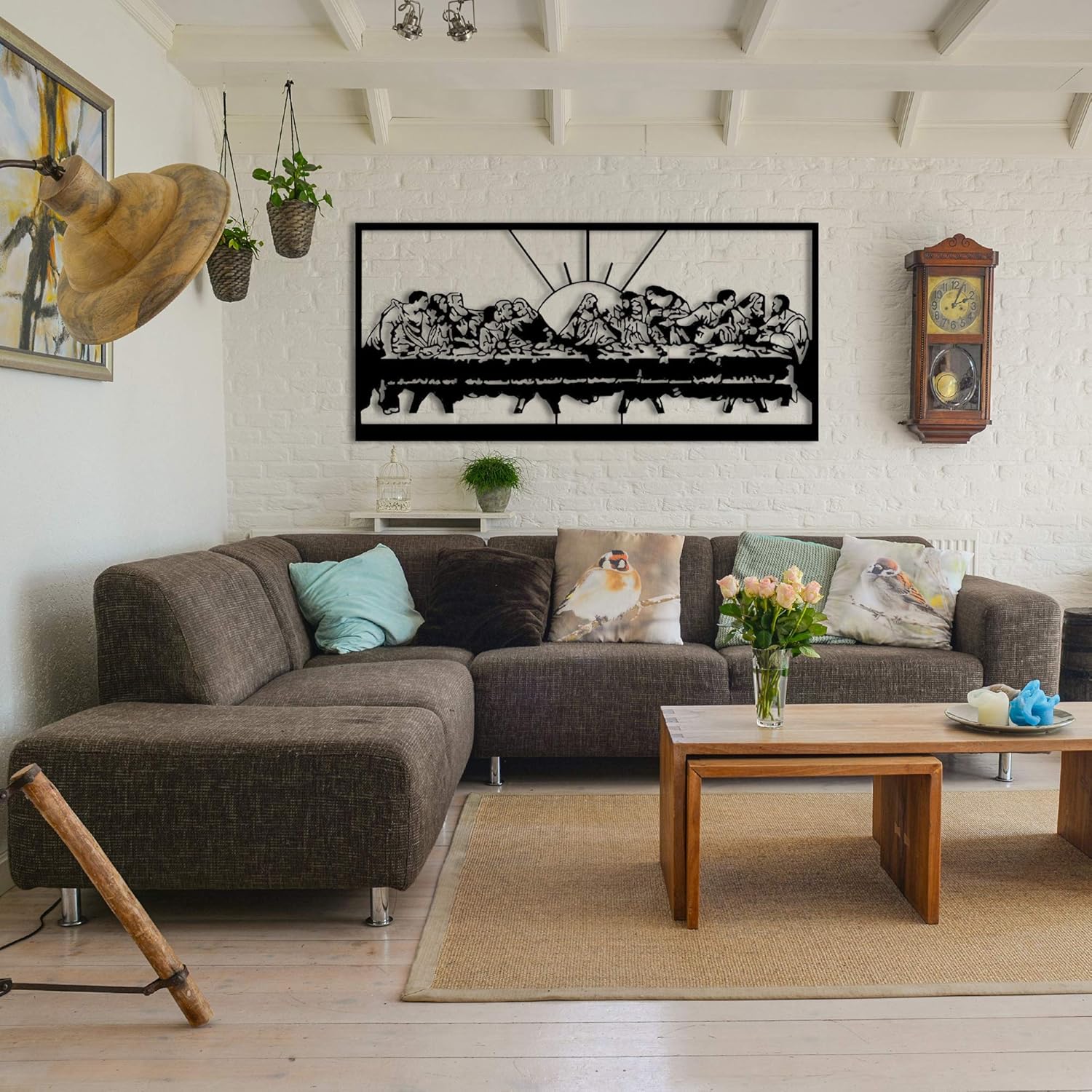 NORTH KAISER Last Supper Metal Wall Art