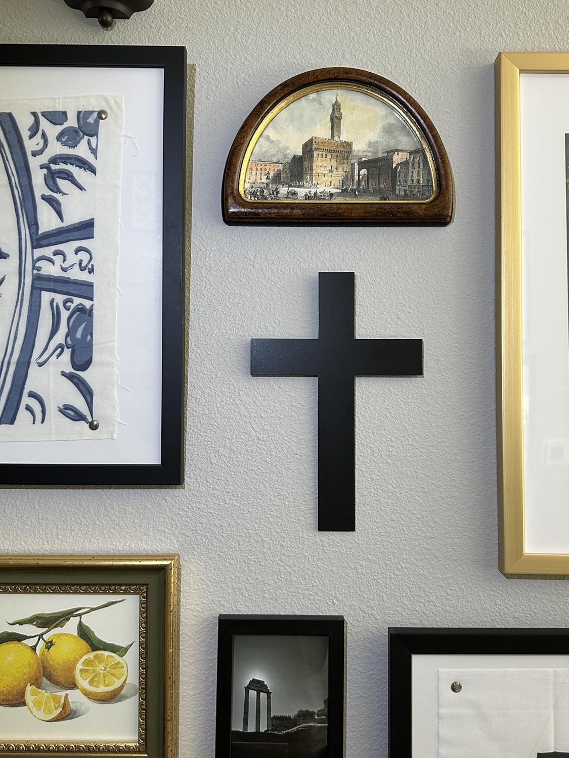 Roman Latin Cross Wall Art - Laser Cut Metal Decor