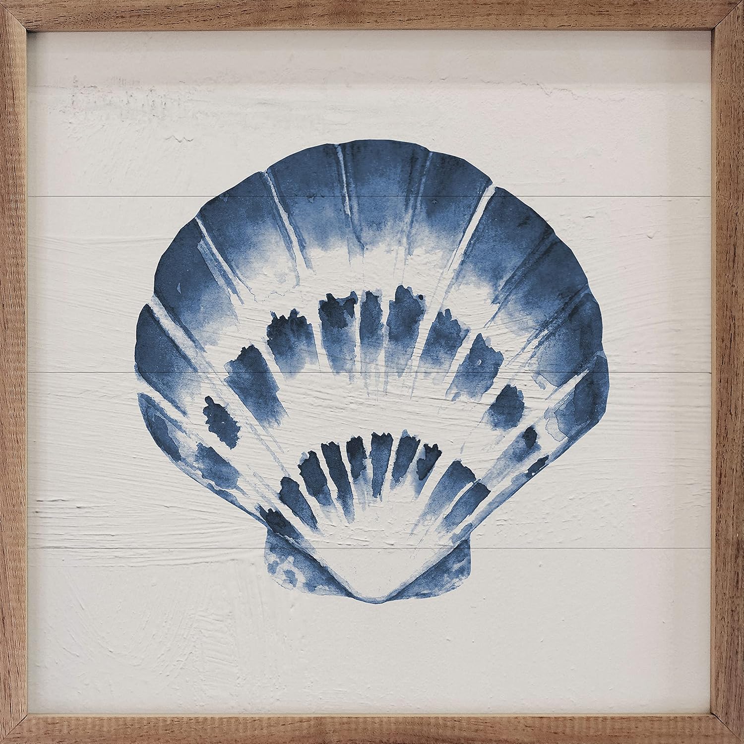 Blue Scallop Shell Wall Decor by Kendrick Home